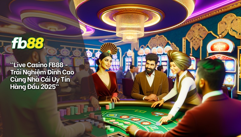 Tham gia Live Casino cùng nhà cái hàng đầu Fb88 Live Casino Fb88